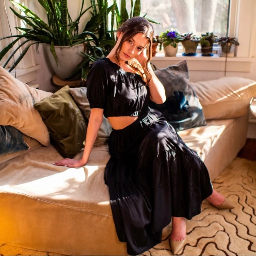 Moon River one-shoulder dress